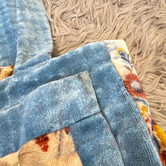 Vintage 1970s terry cloth handmade bag - Picture 4 of 10